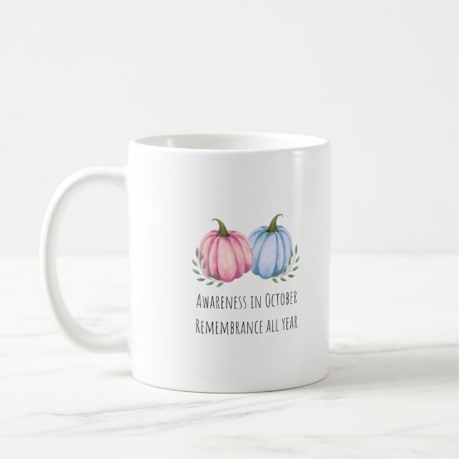 Grossesse bébé perte de sensibilisation Mois Mug A (Gauche)