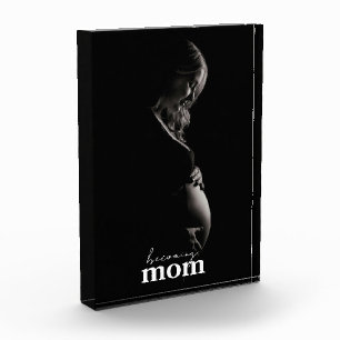 Grossesse Photo Bloc Cadeau Moderne Devenir maman