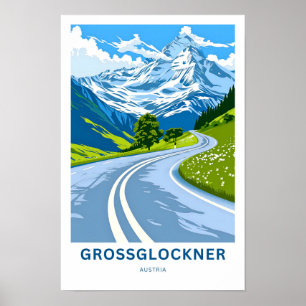 Grossglockner Austria Travel Print