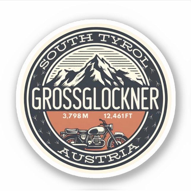 Grossglockner High Alpine Road austrian alps moto (Front)