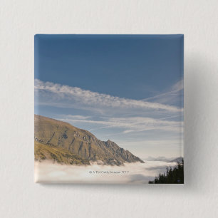 grossglockner hochalpenstrasse,hohe tauern, 2 inch square button