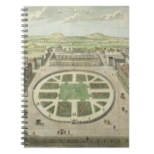 Grosvenor Square, for 'Stow's Survey of London', p Notebook