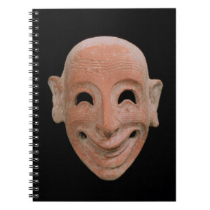 Grotesque mask, from Motya, 6th century BC (terrac Notebook