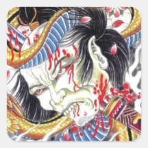 Grotesque & Snake Tattoo Design