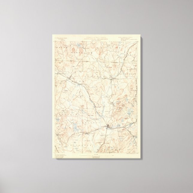 Groton, Massachusetts Canvas Print (Front)