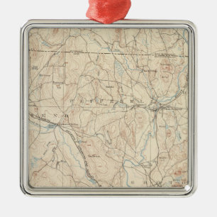 Groton, Massachusetts Metal Ornament