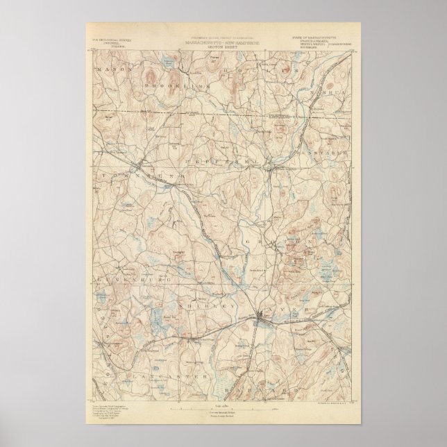 Groton, Massachusetts Poster (Front)