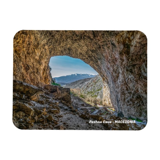 Grotte de Peshna - Magnet MACÉDOINE (Horizontal)