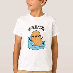 Grouch Potato Funny Veggie Puns  T-Shirt