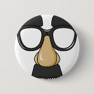 groucho 2 inch round button