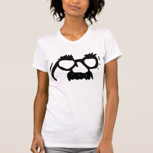 GROUCHO LIKE MASK T SHIRT