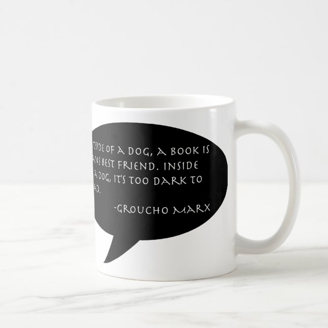 Groucho Marx Quote Mug (Right)