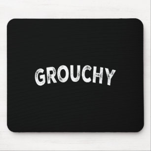 Grouchy mouse pad