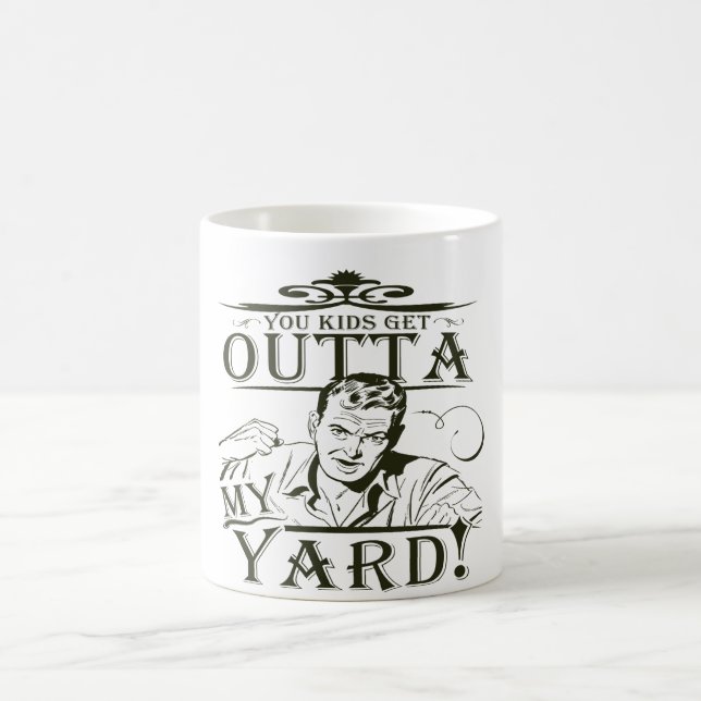 Grouchy Old Man Humour Coffee Mug (Center)