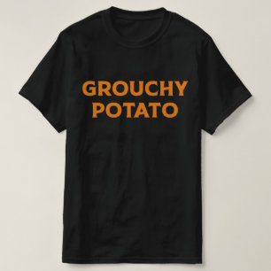 Grouchy Potato Couple Matching Thanksgiving T-Shirt