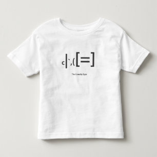 grouchy type toddler's shirt