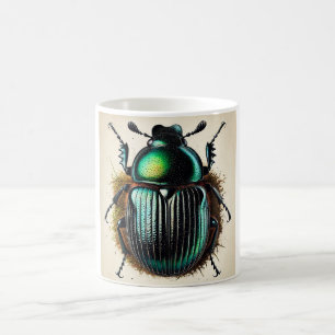 Ground beetle 060924IREF203 - Watercolor Coffee Mug