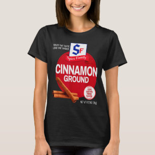 Ground Cinnamon Halloween Sce Costume Group Matchi T-Shirt