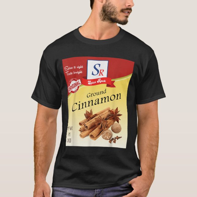 Ground Cinnamon Sce Condiment Costume Holiday Sce  T-Shirt (Front)