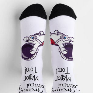 Ground Control To Major Tom Socks