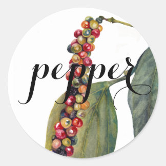 Ground Pepper corn labels