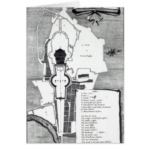 Ground plan of the Vatican, Rome