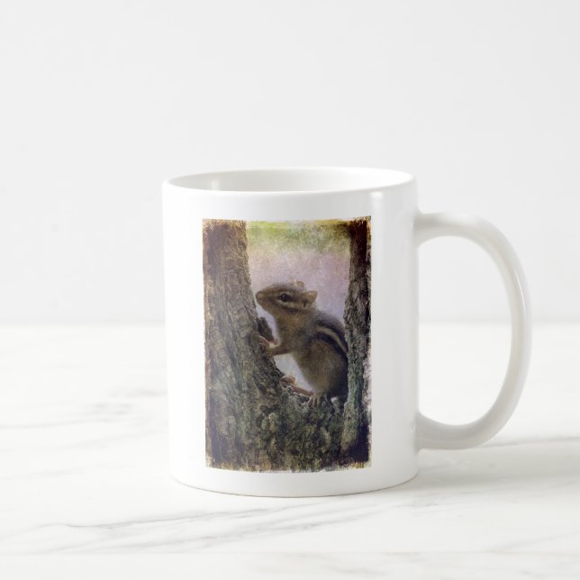 Ground Squirrel Grunge Coffee Mug (Right)