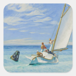 Ground Swell Square Sticker