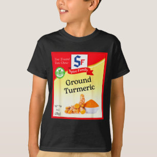 Ground Turmeric Condiment Costume Holiday Sce Cost T-Shirt