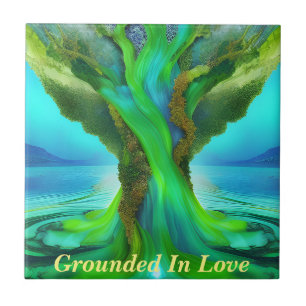 Grounded in Love Bible passage  Tile