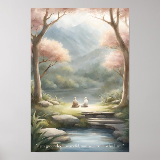 Grounded in Serenity Poster (Front)