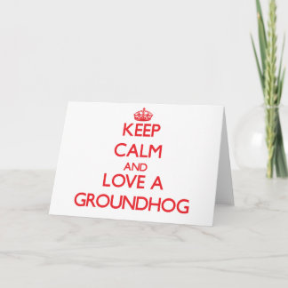 Groundhog Card
