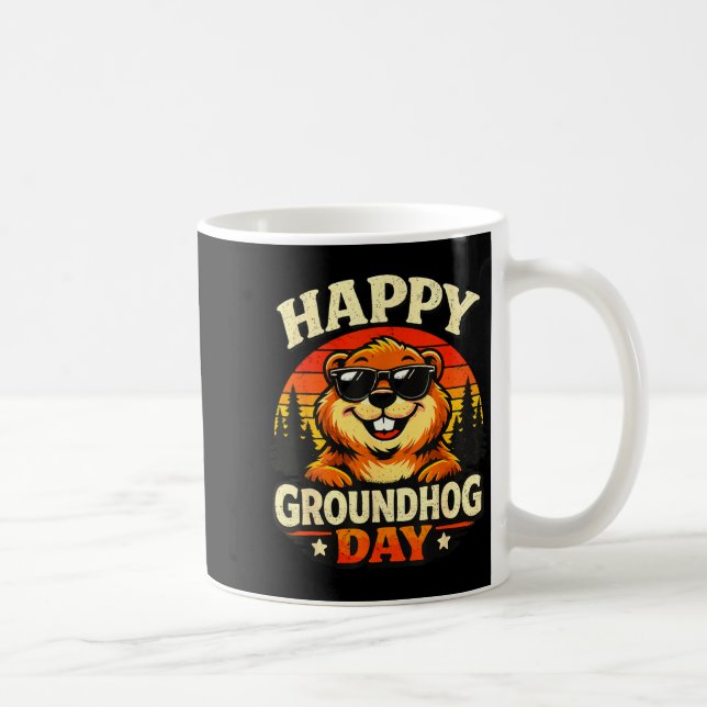 Groundhog  coffee mug (Right)