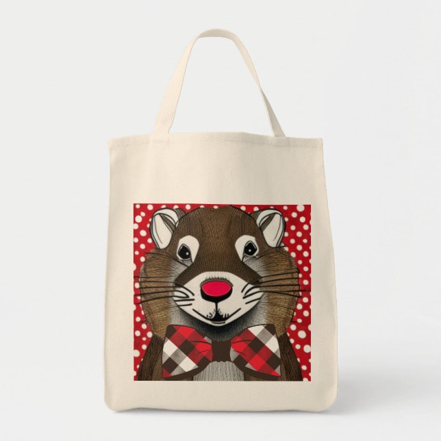 Groundhog Collection Tote Bag (Front)