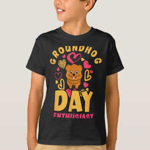 Groundhog Day 2024 Enthusiast February 2nd Funny G T-Shirt