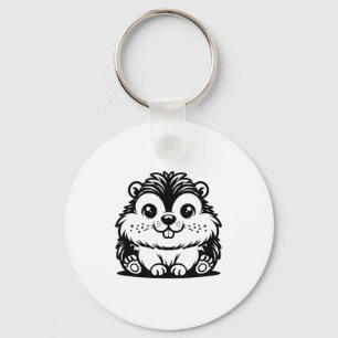 Groundhog Day 2024 Happy Ground Hog Funny Men Wome Keychain