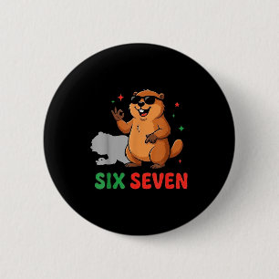 Groundhog Day 67 Funny Respect The Shadow Meteorol 2 Inch Round Button