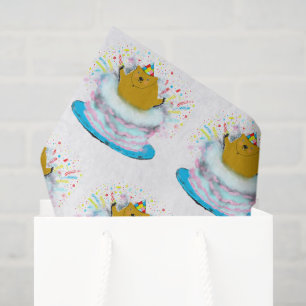 Groundhog Day Birthday Tissue Paper