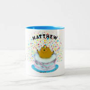 Groundhog Day Birthday Two-Tone Coffee Mug
