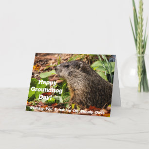 Groundhog Day Card