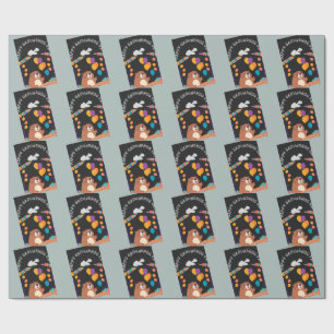 Groundhog Day Celebration: Shadow or Shine? Wrapping Paper