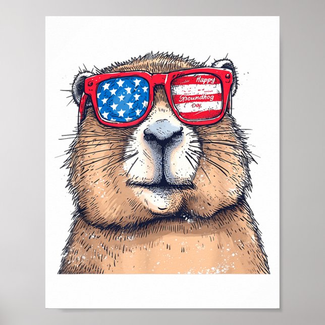 Groundhog Day Decorations 2025 Funny Groundhog Day (Front)