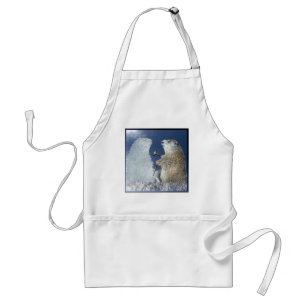 Groundhog Day Ice Sculpture Standard Apron