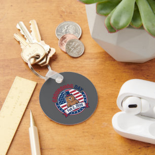 Groundhog Day Keychain