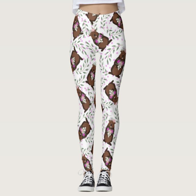 Groundhog Day Leggings (Front)