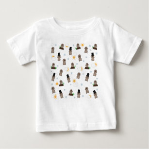 Groundhog Day Pattern Baby T-Shirt