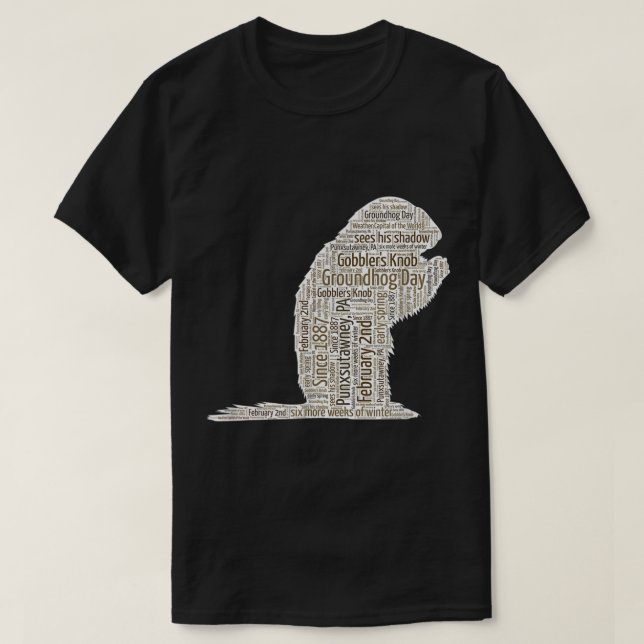 Groundhog Day Phil Punxsutawney PA February 2nd Wo T-Shirt (Design Front)