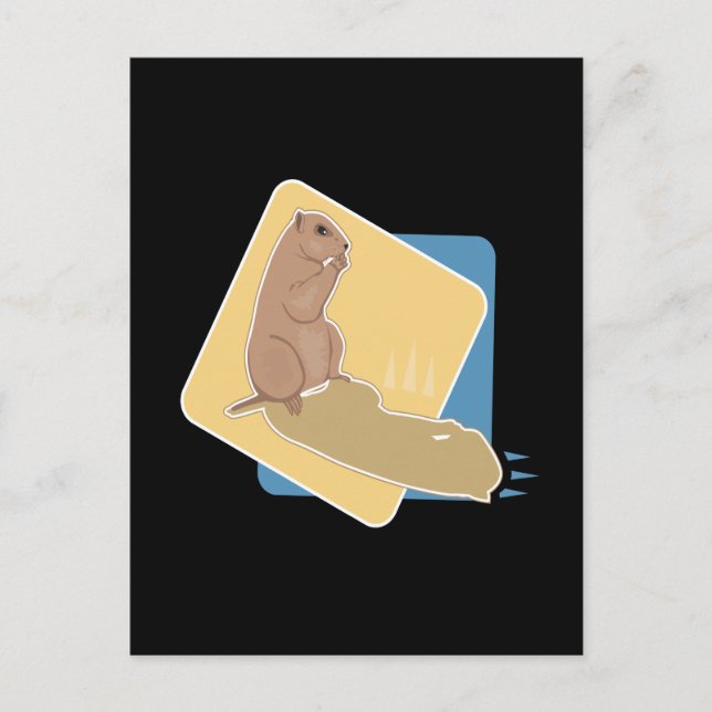 Groundhog Day Postcard (Front)