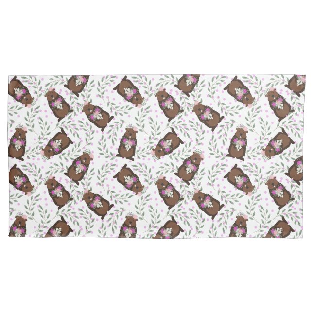 Groundhog Day Set of Pillowcases (Front-Left)