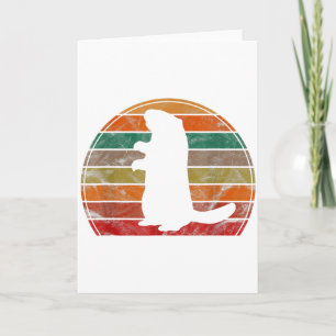 Groundhog Day Shadow Puppet Funny  Card